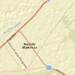 Markovac Našički Street Map