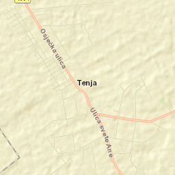 Tenja Street Map