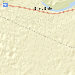 Bijelo Brdo Street Map