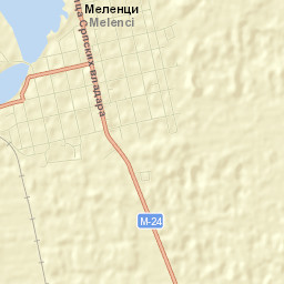 Melenci Street Map