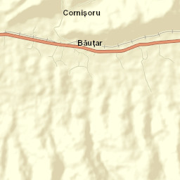 Băuţar Street Map