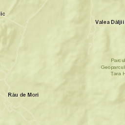 Comuna Râu de Mori Street Map