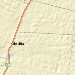 Comuna Obrejiţa Street Map