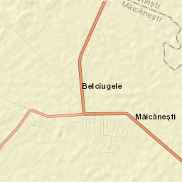 Măicăneşti Street Map