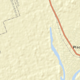 Comuna Piscu Street Map