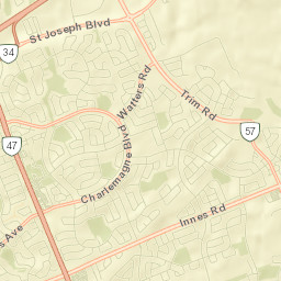 Fallingbrook Street Map