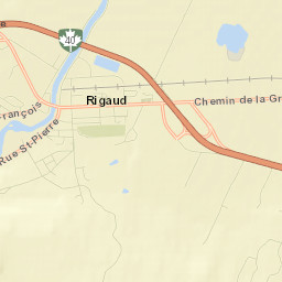 Rigaud Street Map