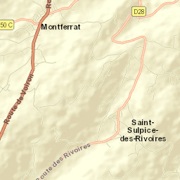 Montferrat Street Map
