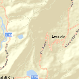 Alice Superiore Street Map