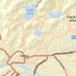 Ivrea Street Map