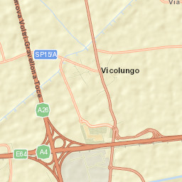 Vicolungo Street Map