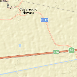 Casaleggio Novara Street Map