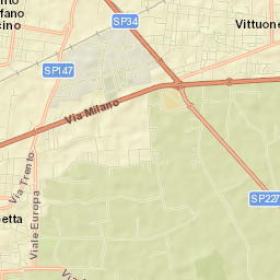 Vittuone Street Map