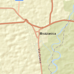 Mozzanica Street Map