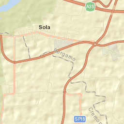 Castel Gabbiano Street Map