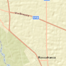 Roccafranca Street Map