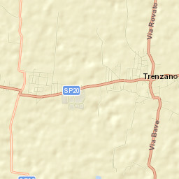 Trenzano Street Map