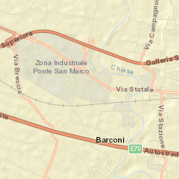 Ponte San Marco Street Map