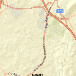 Sandrà Street Map