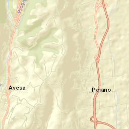 Poiano Street Map