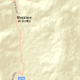 Mezzane di Sotto Street Map