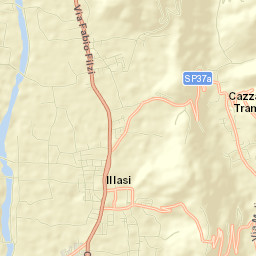 Cazzano di Tramigna Street Map
