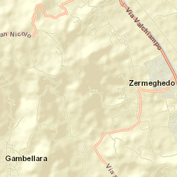 Zermeghedo Street Map
