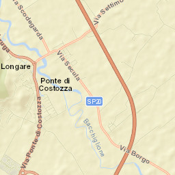 Longare Street Map
