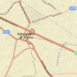 Grisignano di Zocco Street Map