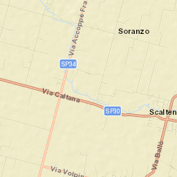 Scaltenigo Street Map