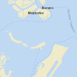 Burano Street Map
