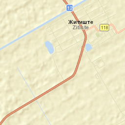 Žitište Street Map
