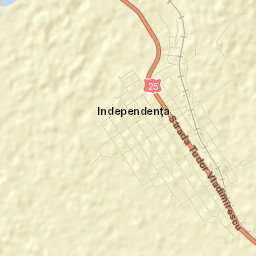 Independenţa Street Map