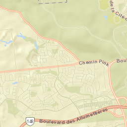 le Plateau Street Map