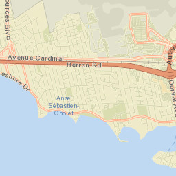 Dorval Street Map