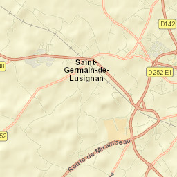 Saint-Germain-de-Lusignan Street Map