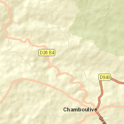 Chamboulive Street Map
