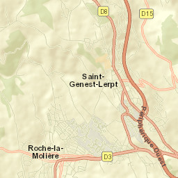 Saint-Genest-Lerpt Street Map