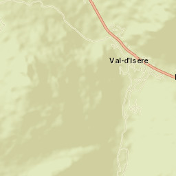 Val-d’Isère Street Map