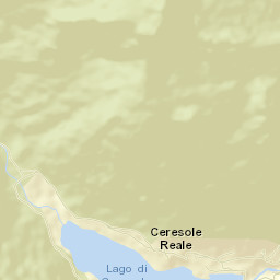 Ceresole Reale Street Map