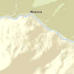 Noasca Street Map