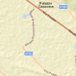 Palazzo Canavese Street Map