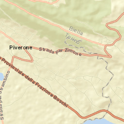 Piverone Street Map