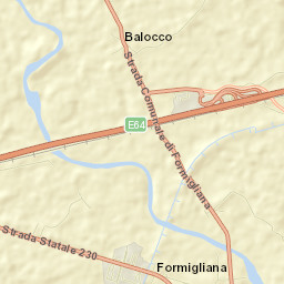 Balocco Street Map