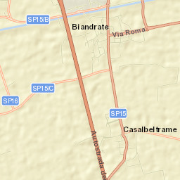 Casalbeltrame Street Map