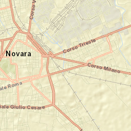 Novara Street Map