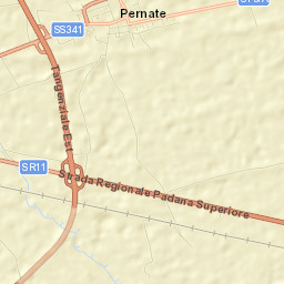 Pernate Street Map