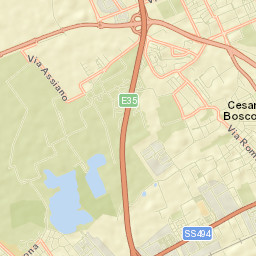 Cesano Boscone Street Map