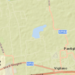 Pantigliate Street Map