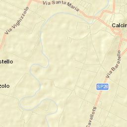Calcinato Street Map
